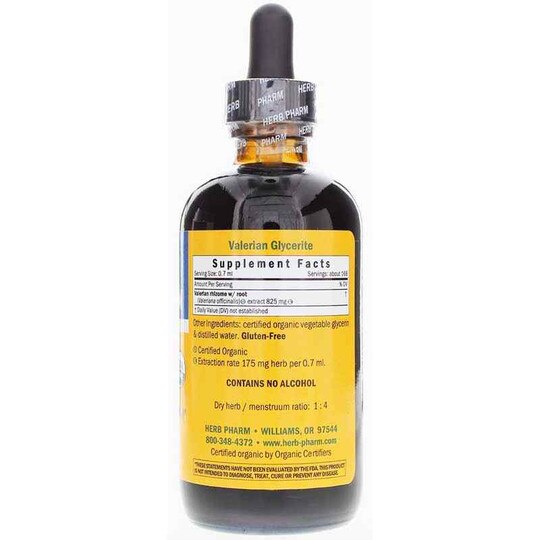 Valerian Extract Alcohol Free, Herb Pharm